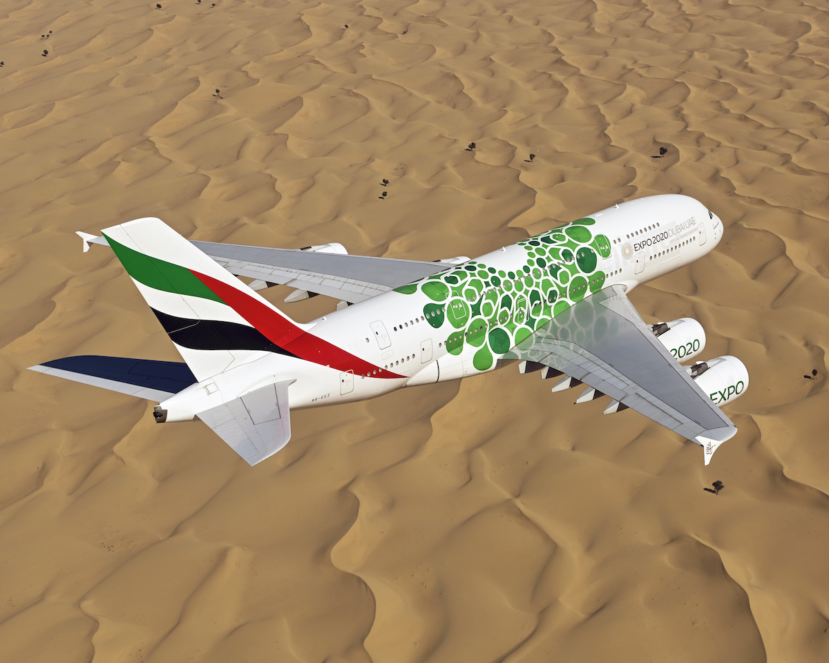 Emirates operates daily A380 services to Amman