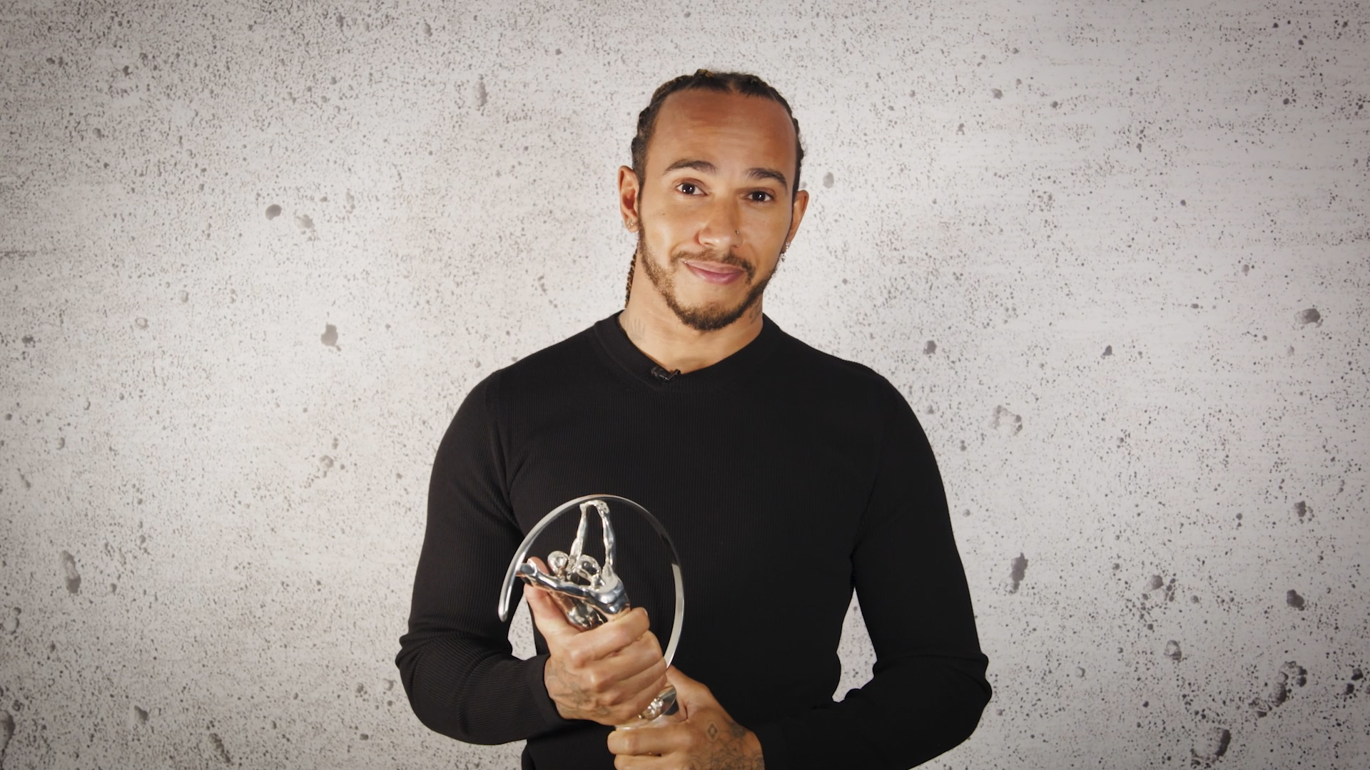 Hamilton adds another feather to his cap with Laureus Award