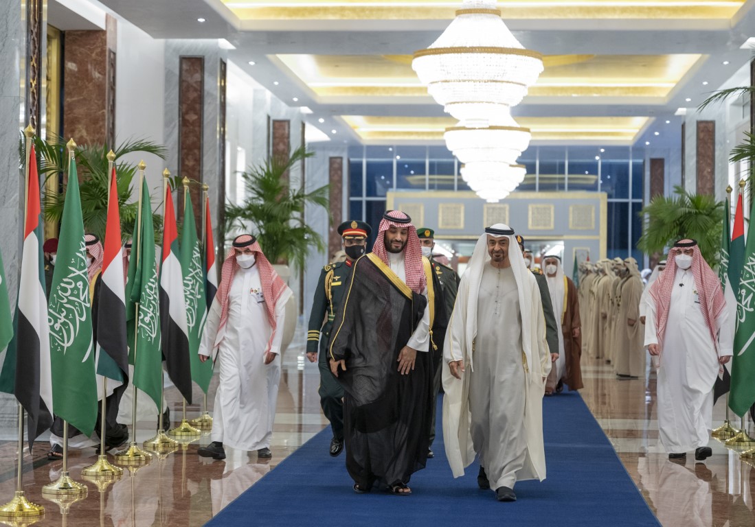 Sheikh Mohamed and Prince Salman review bilateral ties