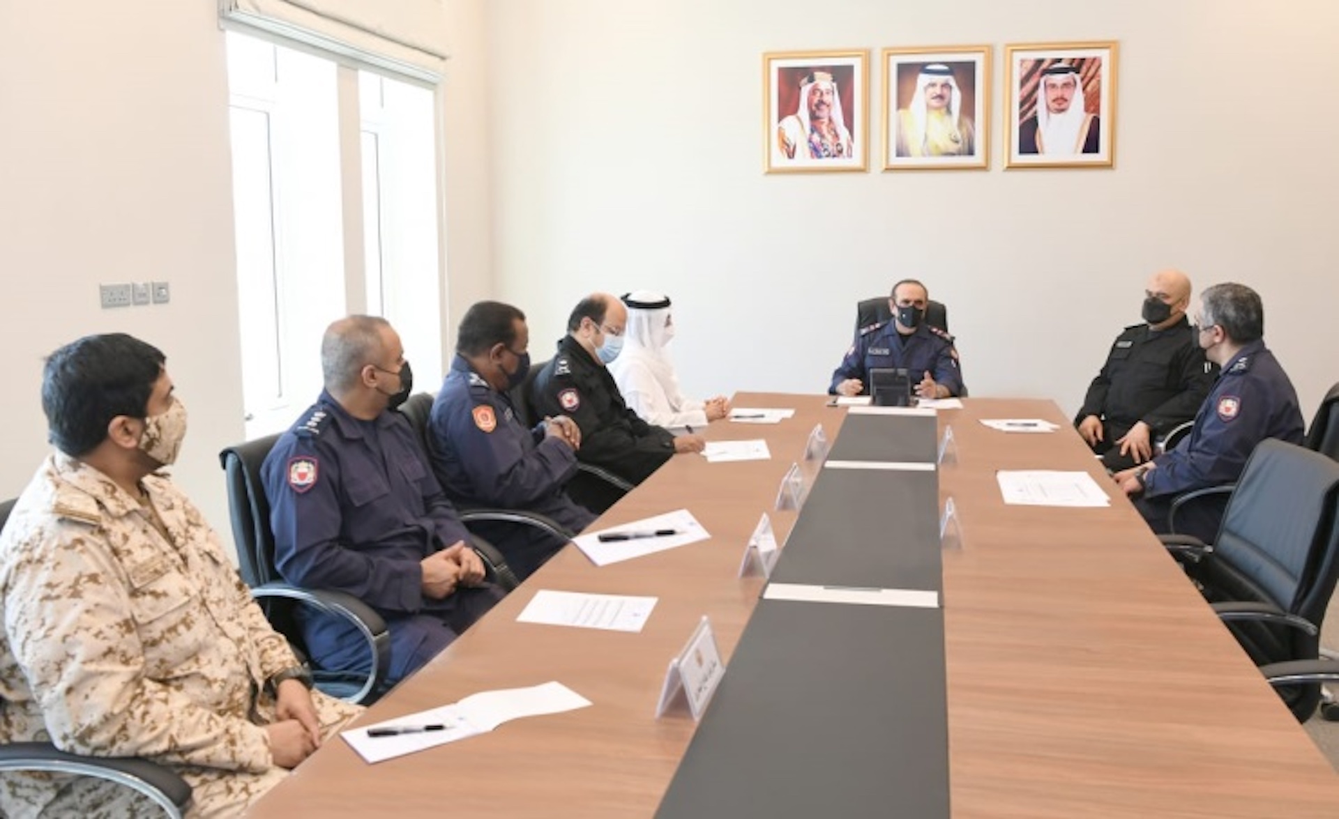 Bahrain Interior Minister attends joint security exercise