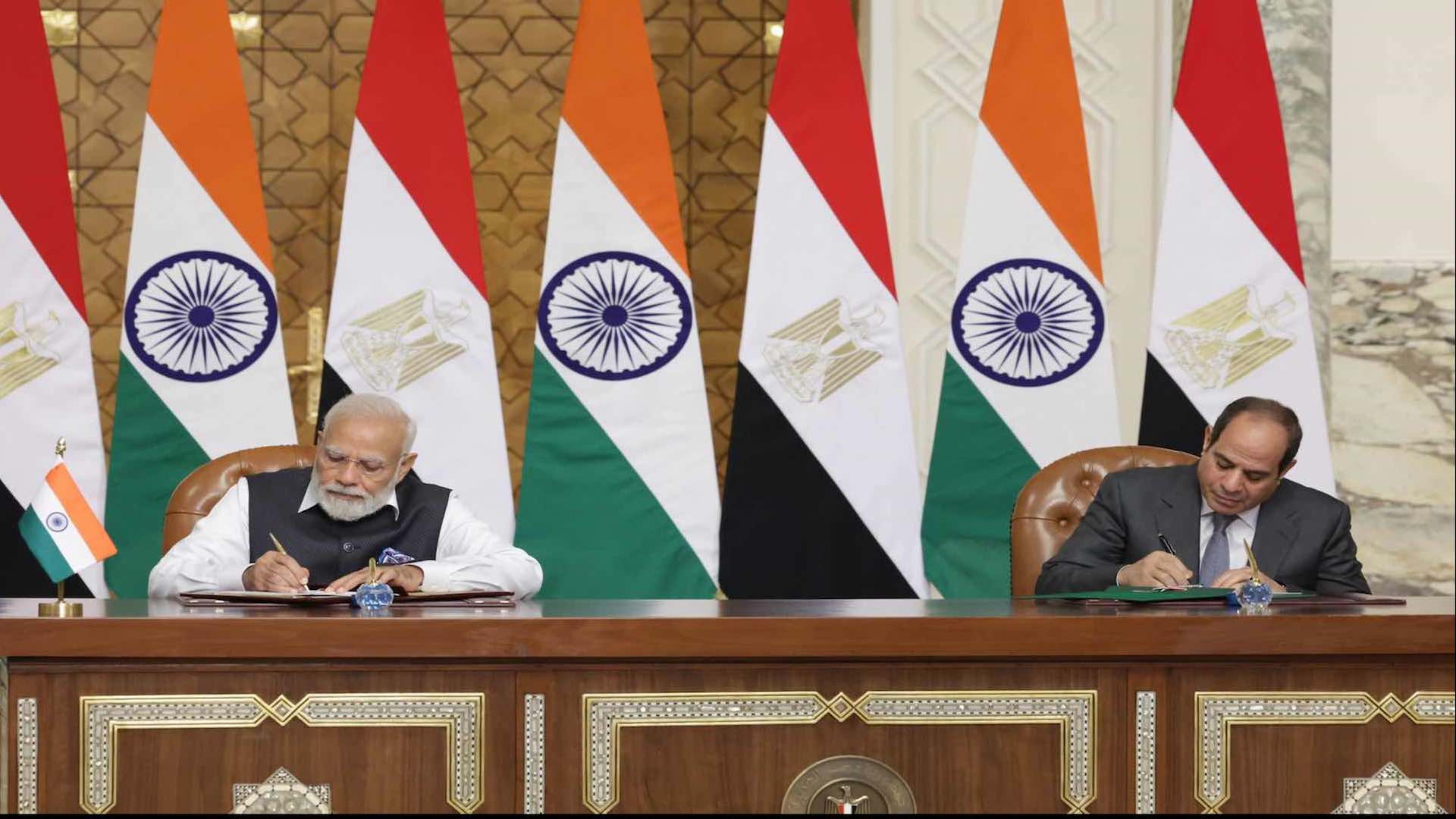 Egypt and India's strategic symbiosis marking a new era in diplomacy