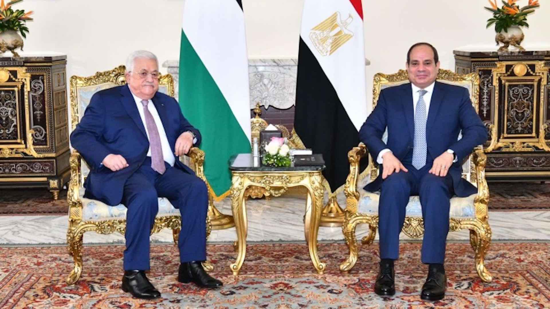 Egypt and Palestine's Presidents converge to discuss peace